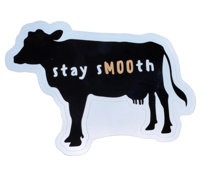 Stay sMOOth Custom Sticker